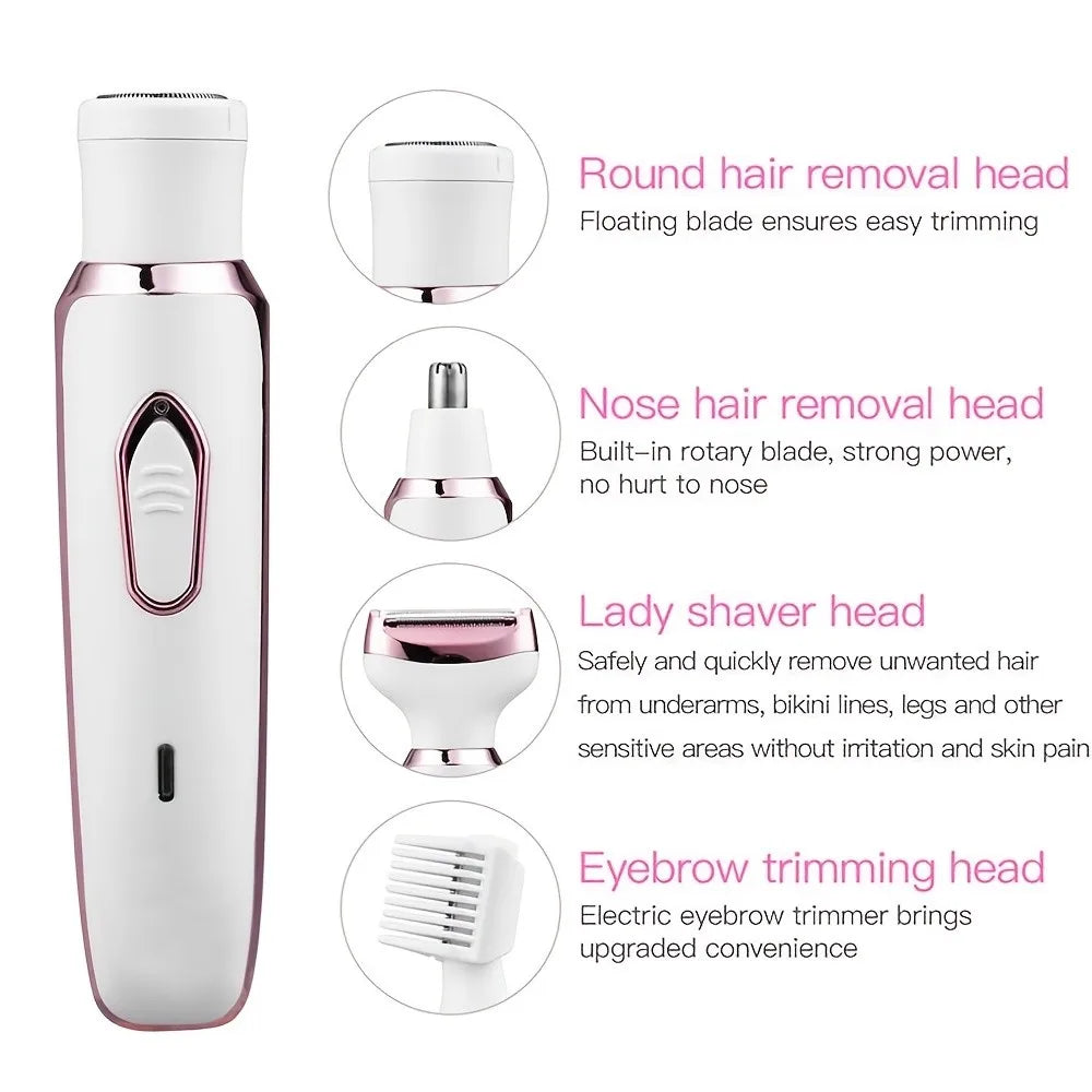 4 in 1 Electric Hair Removal Set