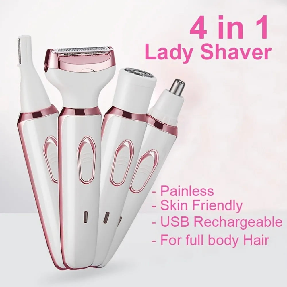 4 in 1 Electric Hair Removal Set
