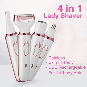 4 in 1 Electric Hair Removal Set