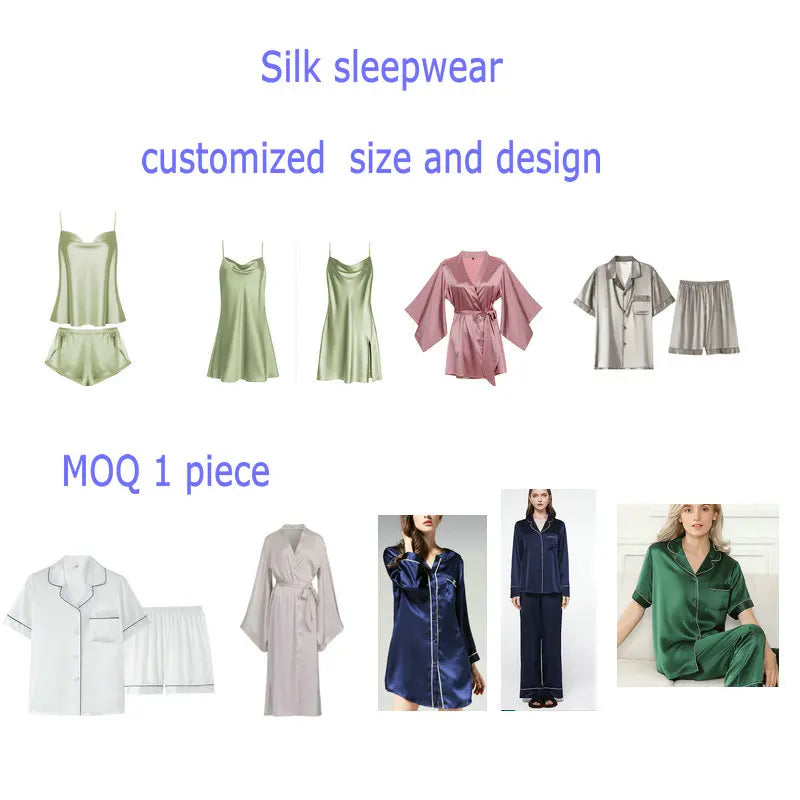 Women’s Silk Satin Pajama Set