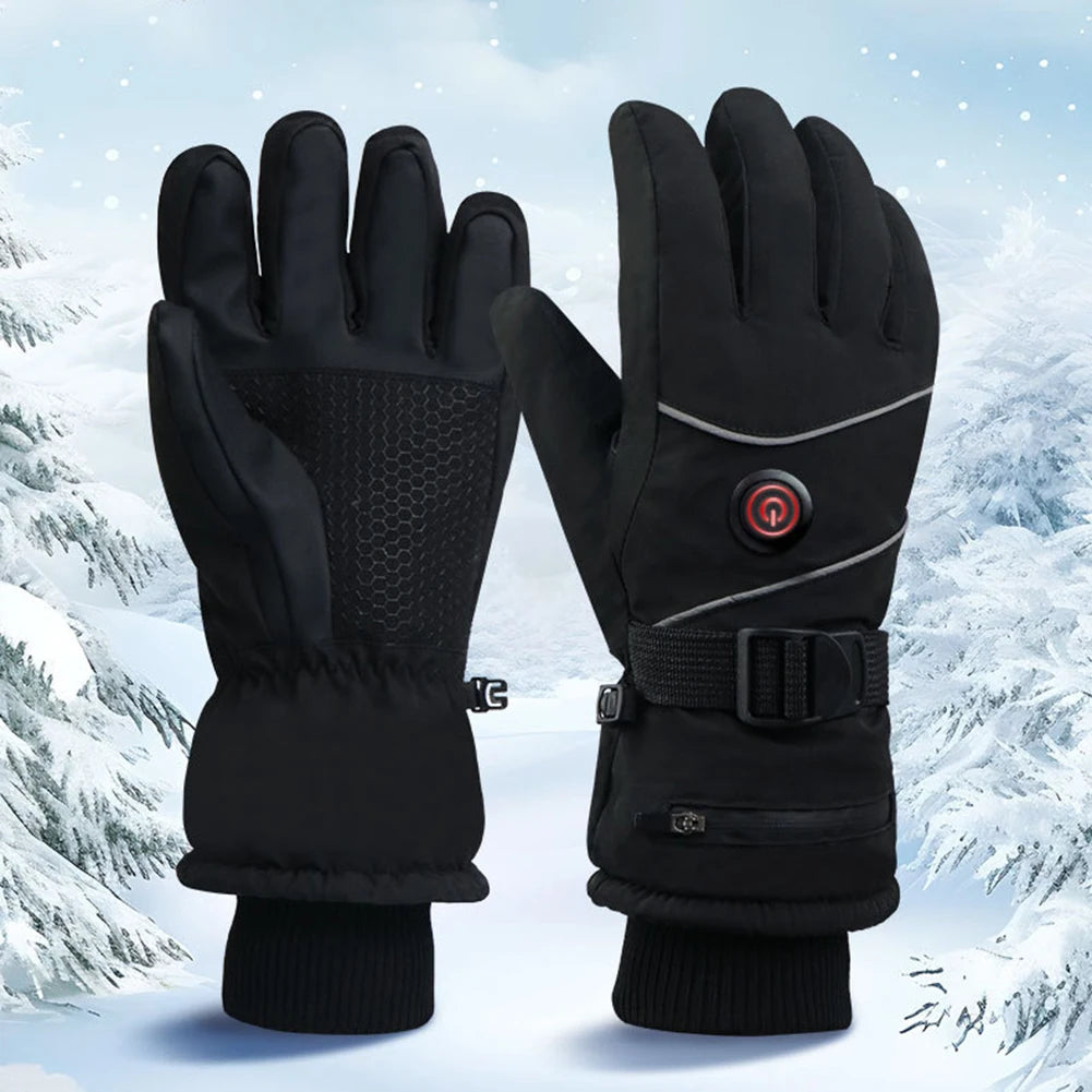 Electric Heated Waterproof Winter Gloves