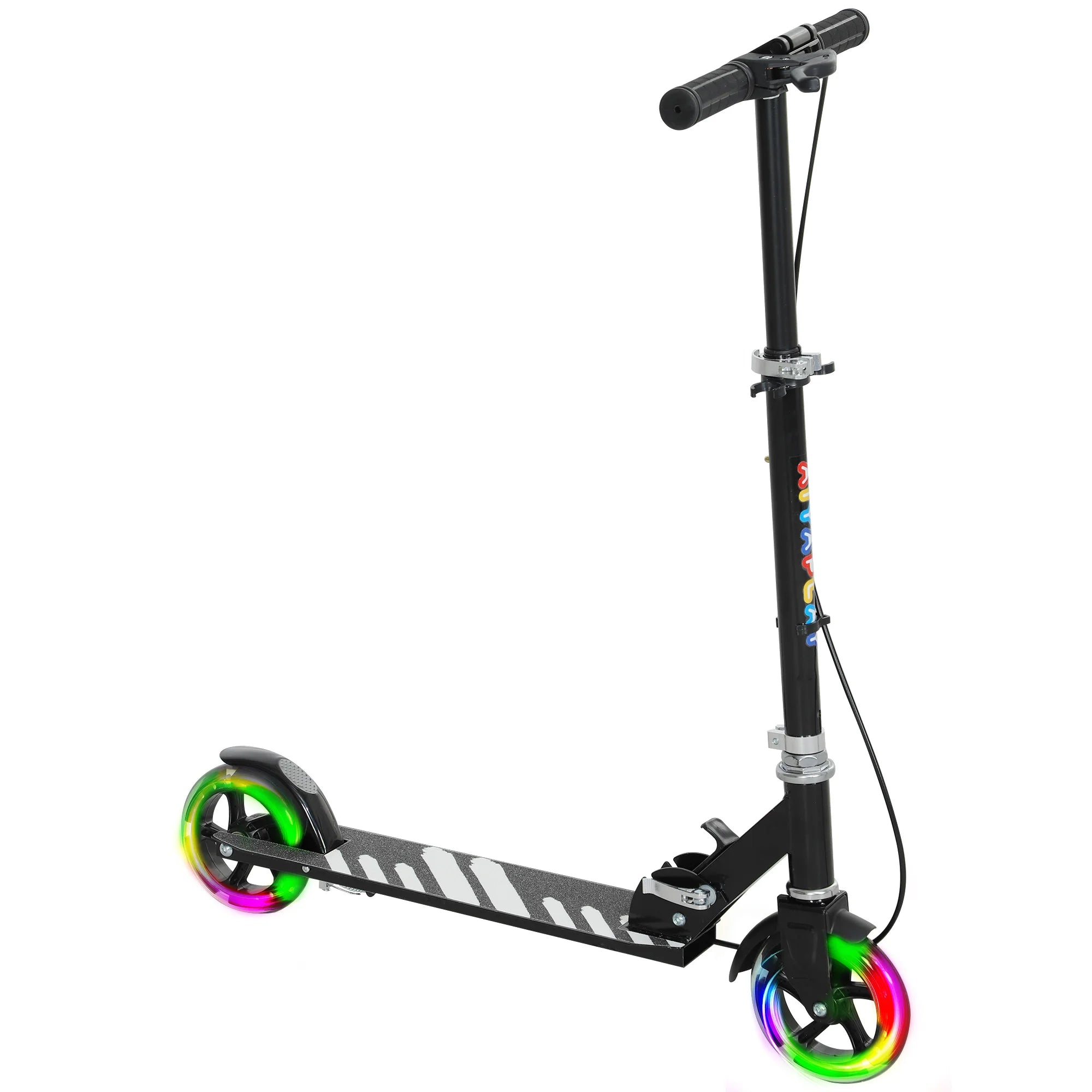 Kids Adjustable Folding Scooter with LED Wheels