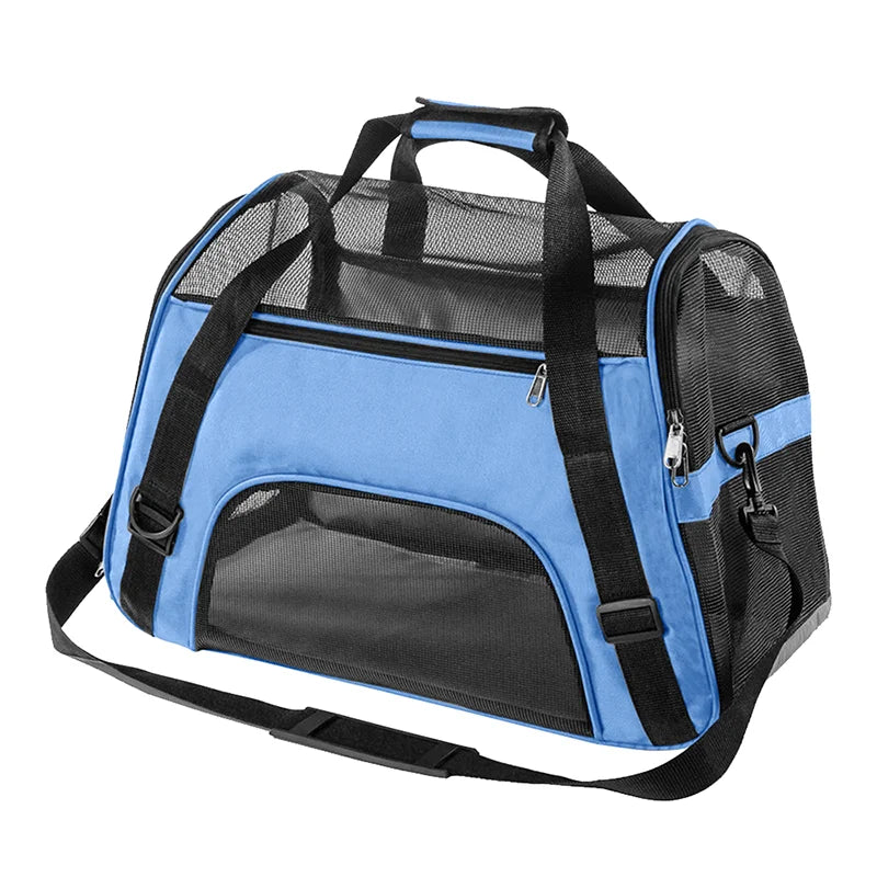 Foldable Mesh Pet Carrier Bag