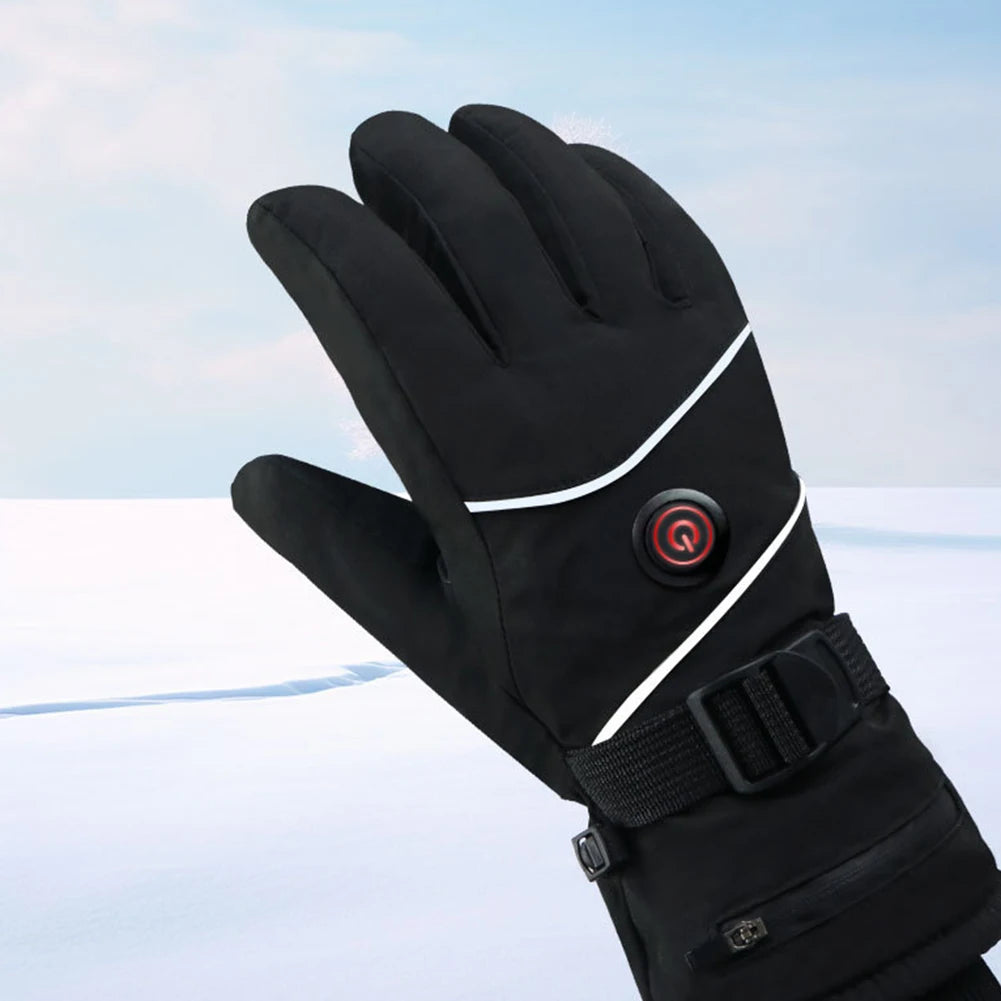 Electric Heated Waterproof Winter Gloves