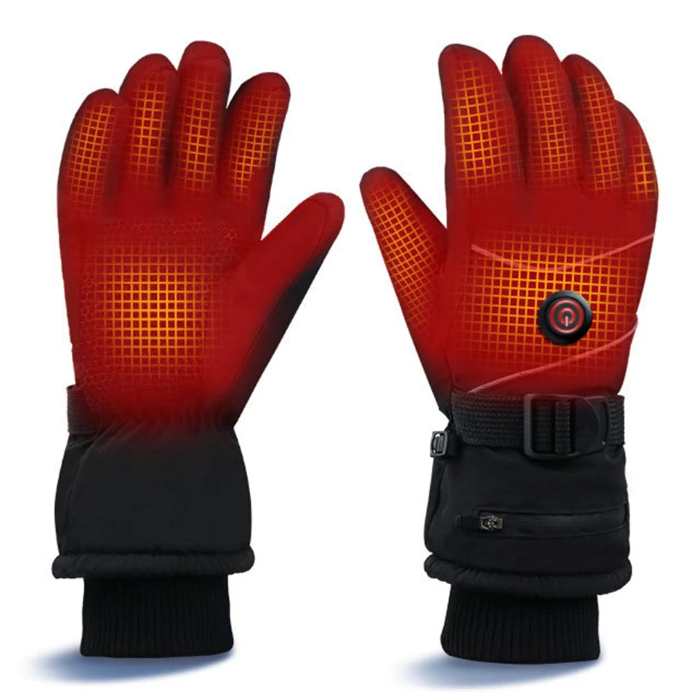 Electric Heated Waterproof Winter Gloves