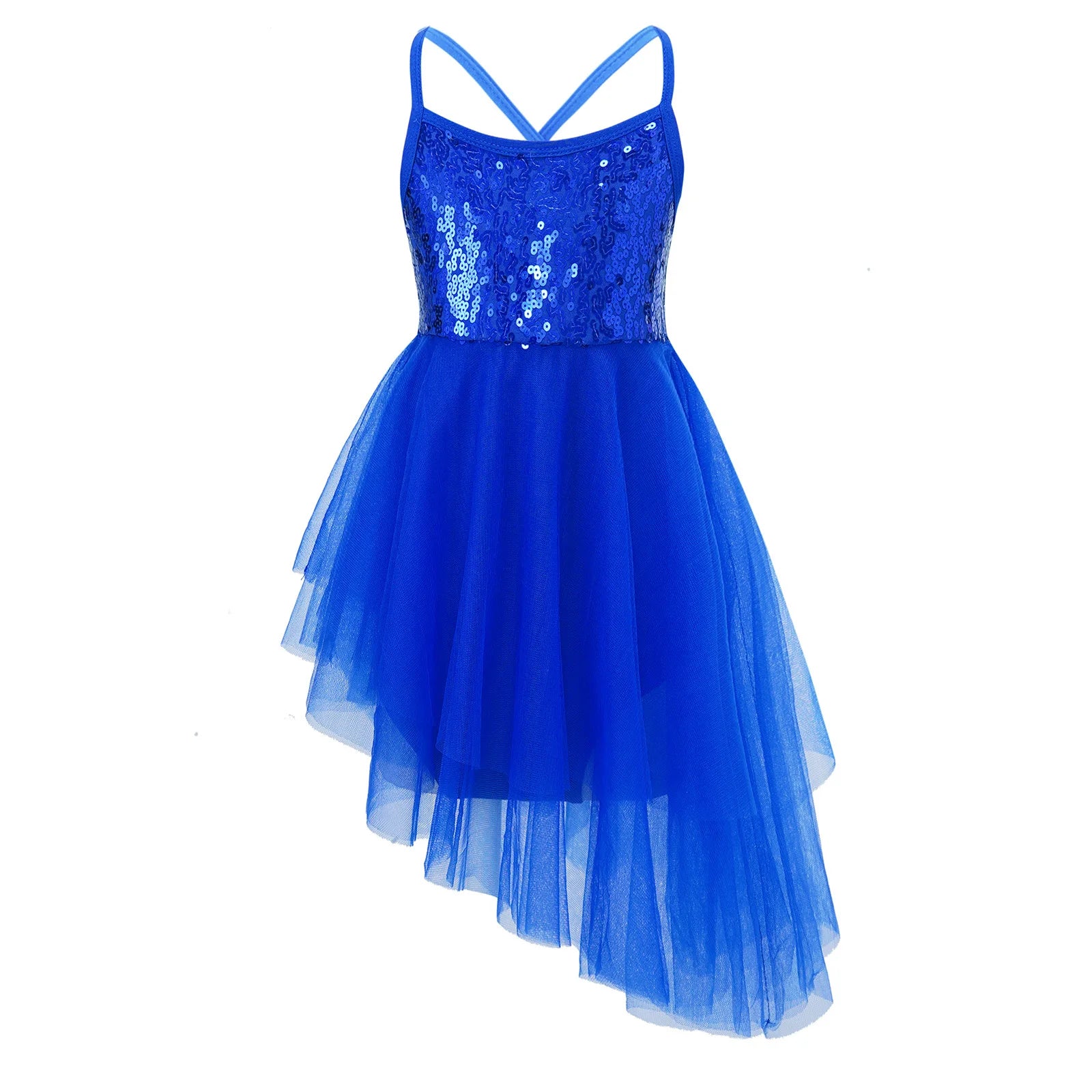 Girls Sequined Ballet Dress