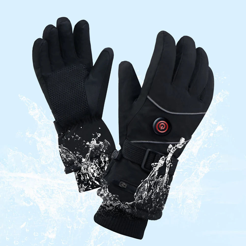 Electric Heated Waterproof Winter Gloves