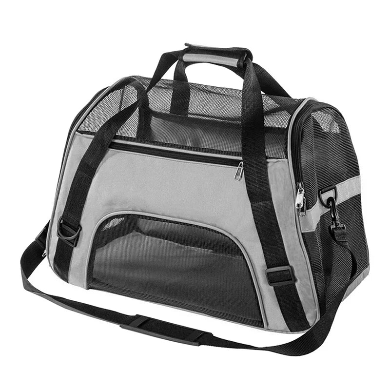Foldable Mesh Pet Carrier Bag